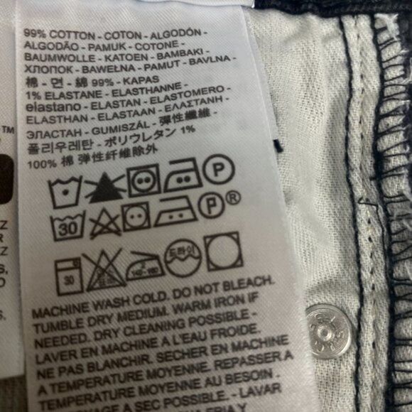 LEVI'S MEN'S 512 Slim Taper Fit Jeans Native Cali Black US 29 X32 - Picture 12 of 12